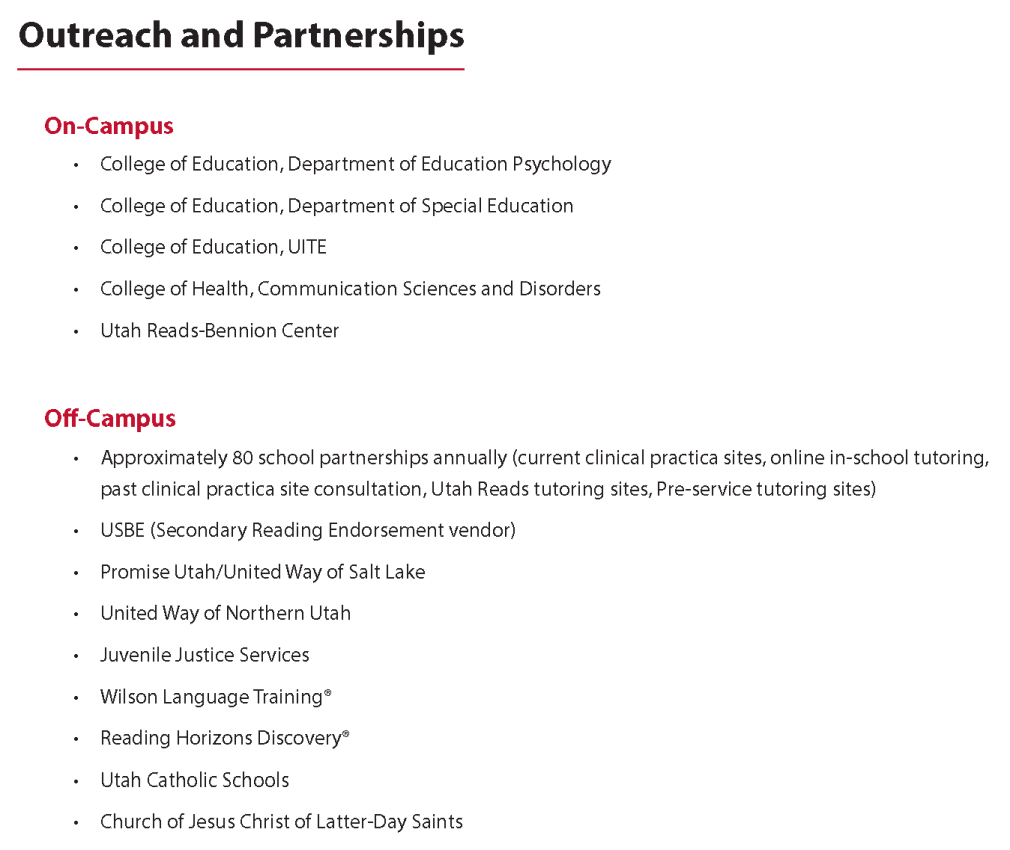 UURC Partners List